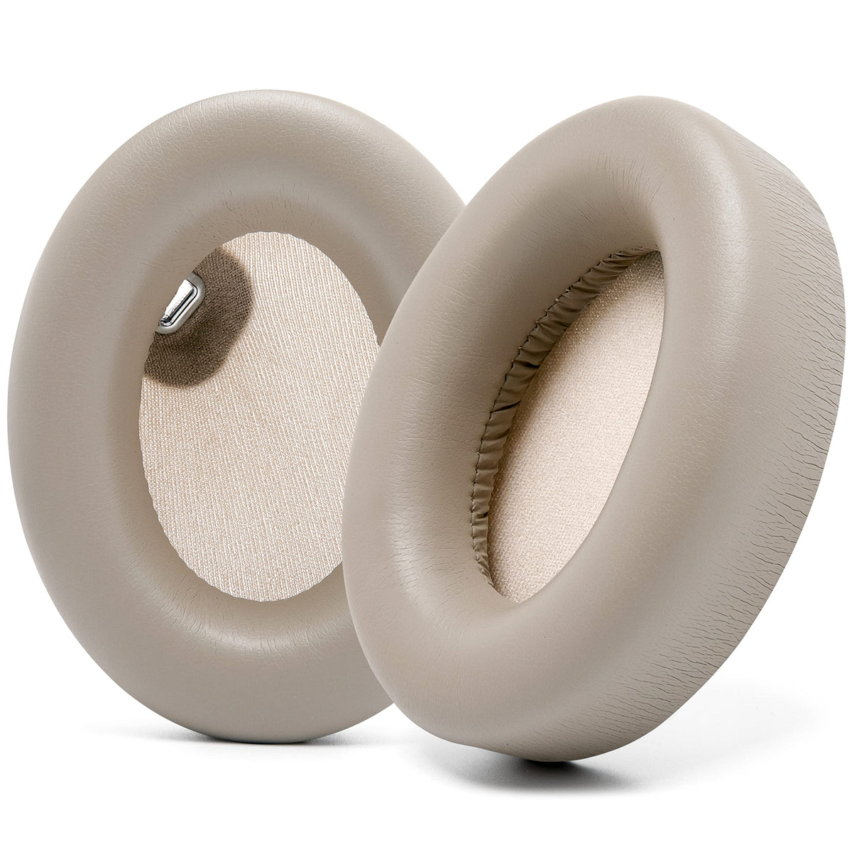 WC Wicked Cushions earpads for Sony WH1000XM4 front view showing beige padding