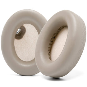 WC Wicked Cushions earpads for Sony WH1000XM4 front view showing beige padding