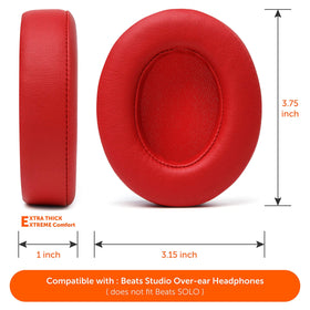 WC Wicked Cushions extra-thick memory foam delivers lasting comfort on Beats Studio 2/3.