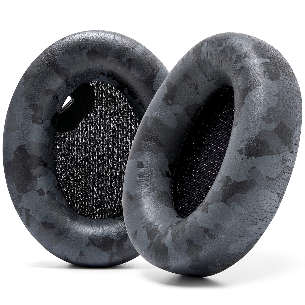WC Wicked Cushions front packaging showing black camo and fit for WH1000XM4, easy upgrade benefit