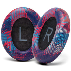 WC replacement ear pads front packaging showing contents and compatibility benefit