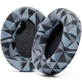 WC Wicked Cushions front packaging showing Geo Grey earpads and benefits