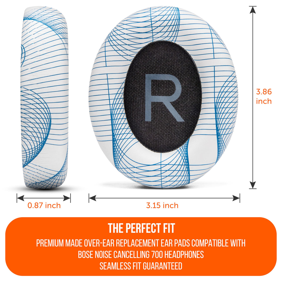 WC Wicked Cushions seam detail showing reinforced stitching for added durability