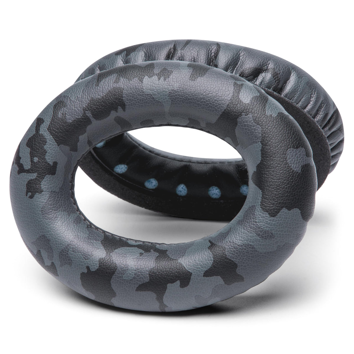 WC cushions on traveler using headphones improving comfort and noise reduction