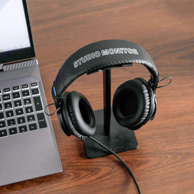 WC Wicked Cushions memory foam detail emphasizes enhanced comfort and long-lasting shape for MDR headphones