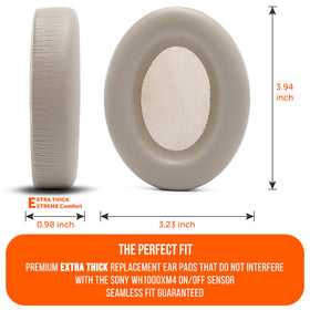 WC Wicked Cushions memory foam detail for XM4 earpads