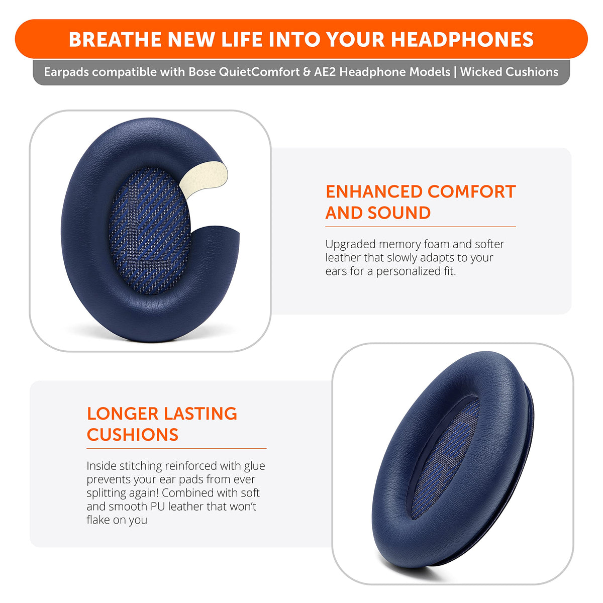 WC Wicked Cushions reinforced stitching boosts durability over time