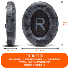 WC Wicked Cushions side profile comparison showing added thickness