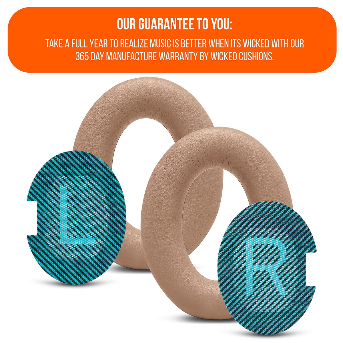 WC Wicked Cushions ear pads for Bose AE2 with snug fit for daily listening