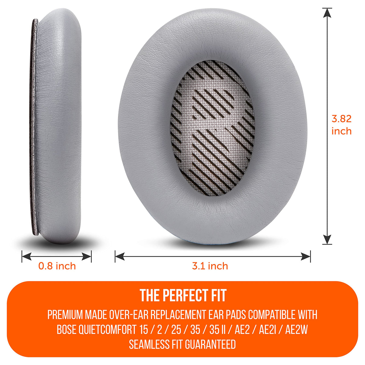 Glue-sealed edges for rugged, long-lasting cushions