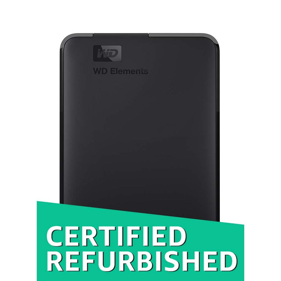 WD Elements portable external drive with USB 3.0 for fast transfers