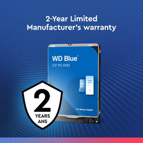 WD Blue 1TB mobile hard drive notebook installation scenario highlights easy upgrade.