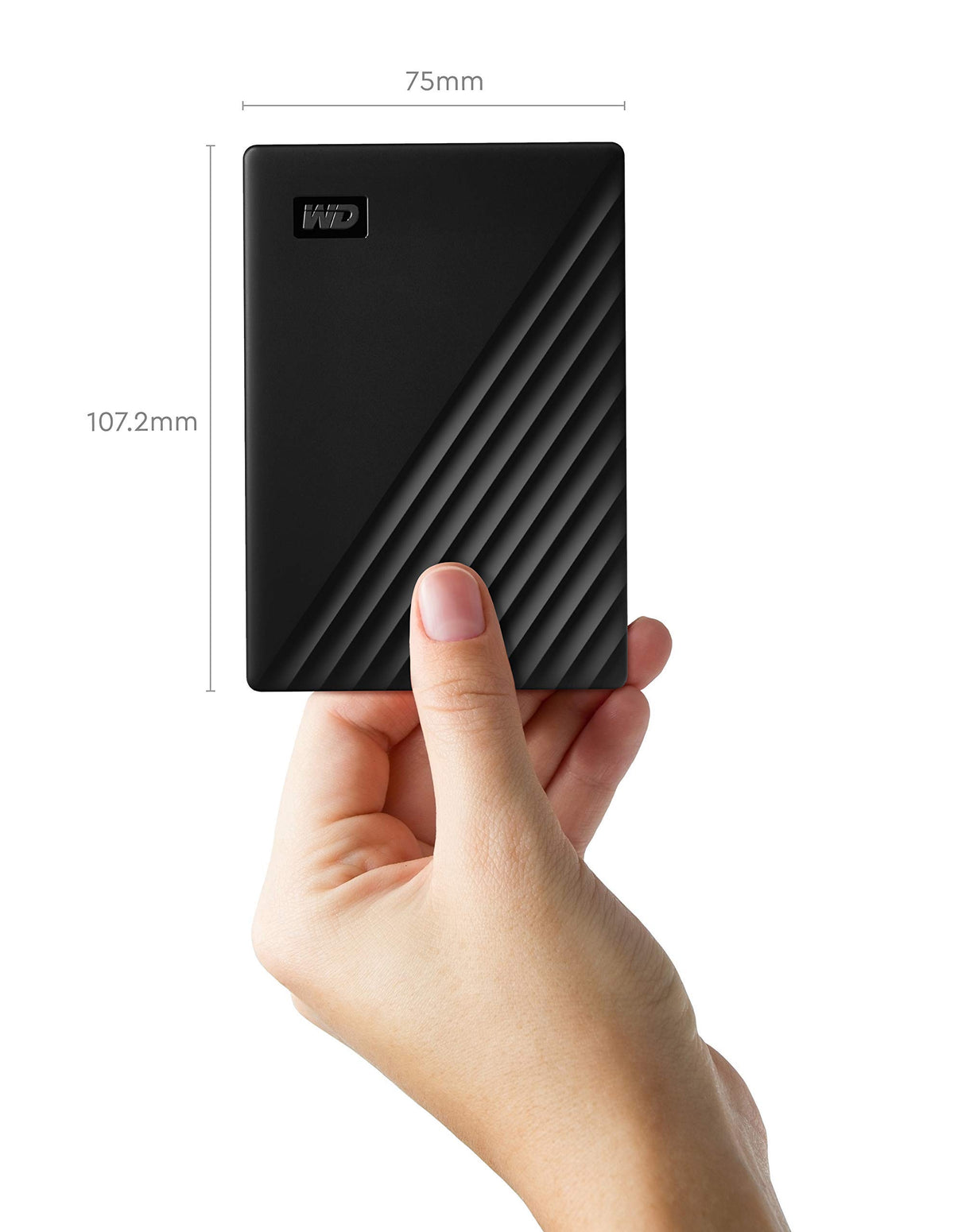 WD My Passport USB 3.0 port enabling fast data transfers