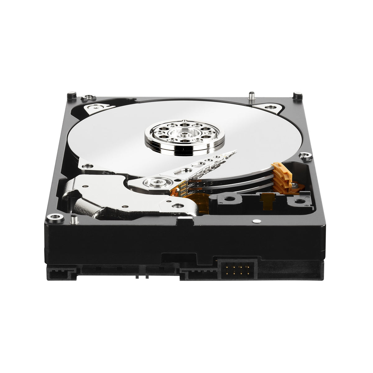 WD Renewed 4TB enterprise hard drive in-use mount hints at data-center efficiency