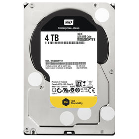 WD Renewed 4TB enterprise hard drive top view highlights high capacity for nearline storage