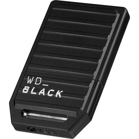 WD_BLACK C50 expansion card installed in the Xbox Series X|S console slot for seamless storage upgrade.