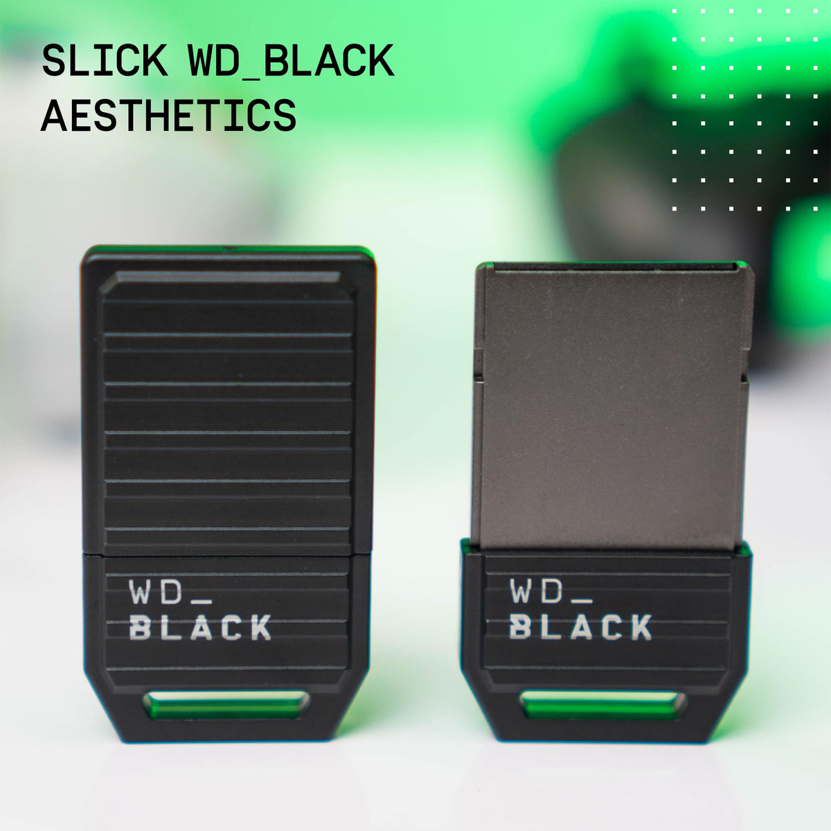 Graphic representation of WD_BLACK C50 speed, suggesting fast load times.