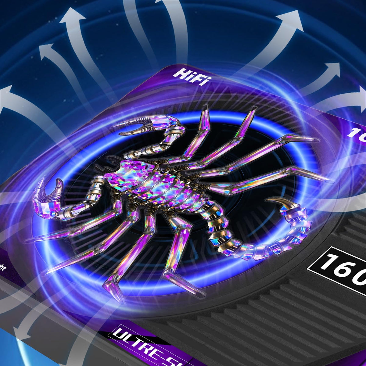 WDiYA built-in 1600W amplifier delivers powerful bass without extra equipment