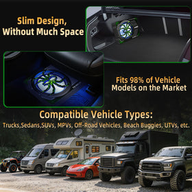 WDiYA thicker wiring harness handles higher current without overheating.