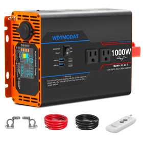 WDYMODAT inverter front view showing compact design and reliable on-road power.