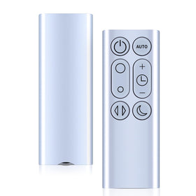 WDZP Dyson remote silver DP01; instant power control for DP01 fans.