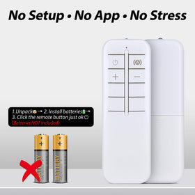 WDZP replacement remote aimed at MERACH vibration plate console showing line-of-sight use