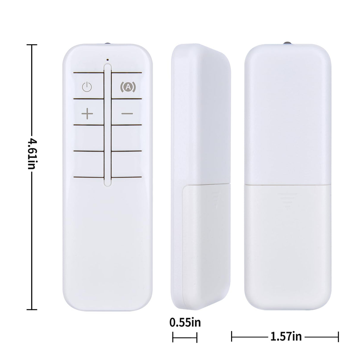 WDZP replacement remote ABS surface close-up showing durable wear-resistant construction