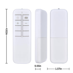 WDZP replacement remote ABS surface close-up showing durable wear-resistant construction