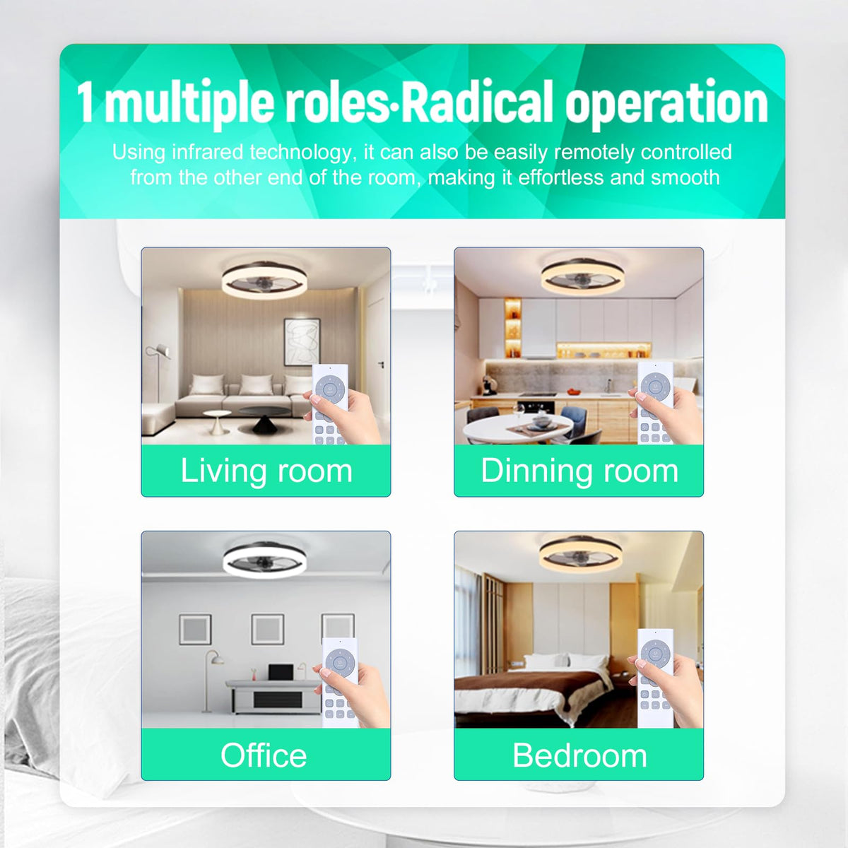 WDZP remote reaches up to 40 feet for flexible placement