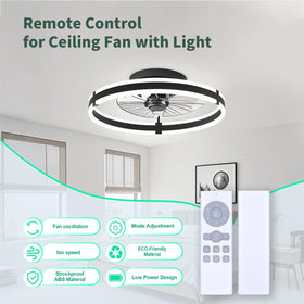 WDZP remote controls fan speed and lighting from across the room