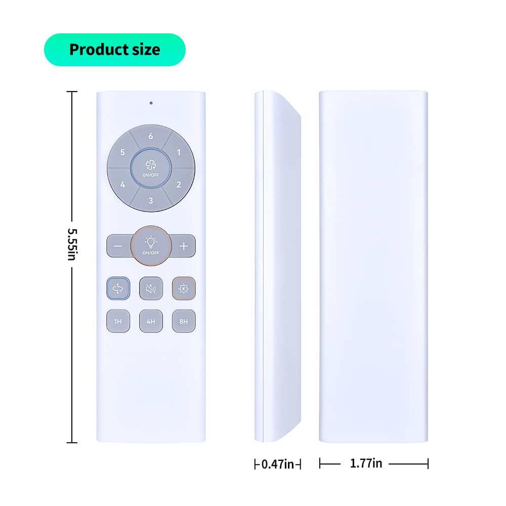 WDZP remote includes fan-direction toggle for summer comfort