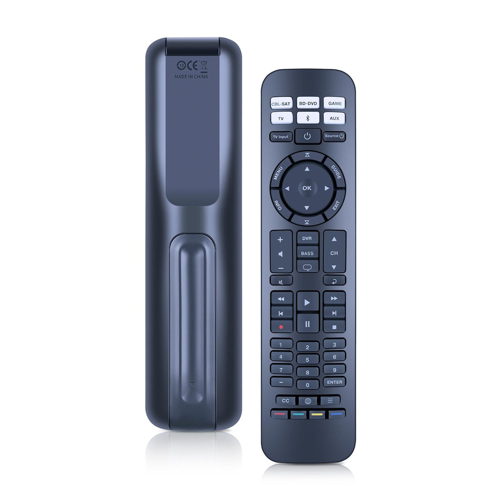 WDZP remote front view showing full button layout and easy control
