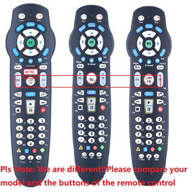 WDZP Verizon FiOS remote back view highlights battery access.