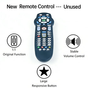 WDZP Verizon FiOS remote in-hand use demonstrates ergonomic comfort.