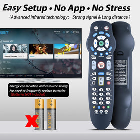 WDZP Verizon FiOS remote packaging with manual included.