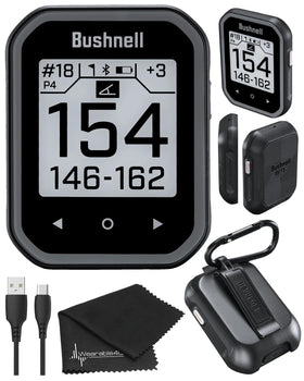 Wearable4U Bushnell Phantom 3 Slope touchscreen display with clear yardage readouts.