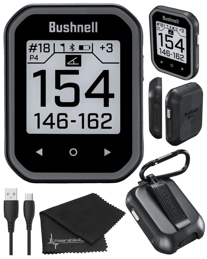Wearable4U Bushnell Phantom 3 Slope touchscreen display with clear yardage readouts.