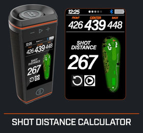 Bushnell Wingman HD GPS distances shown on screen during round