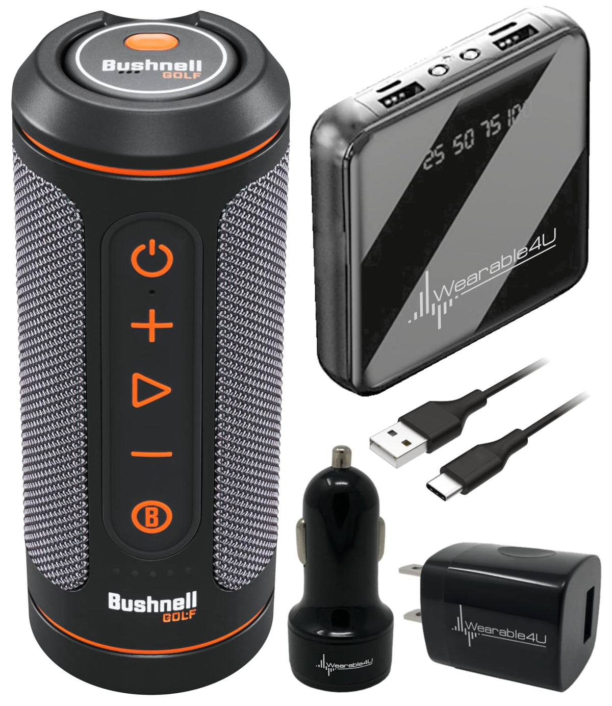 Wearable4U Bushnell Wingman 2 on-course GPS display guides shot selection