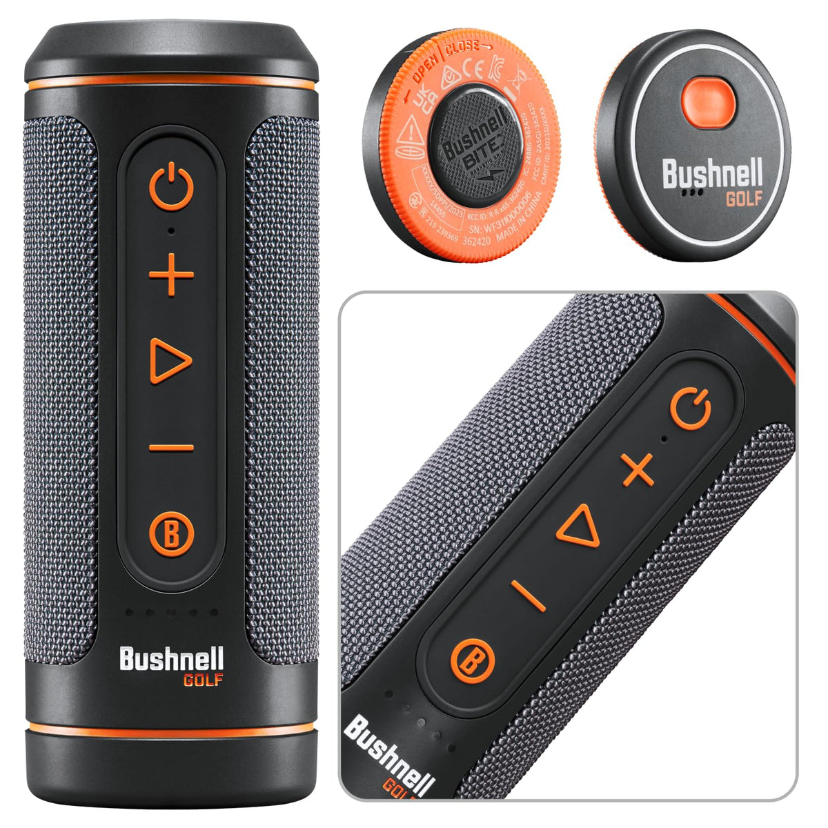 Wearable4U Bushnell Wingman 2 remote magnet keeps controls within reach