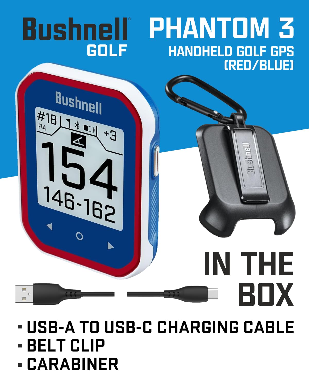Wearable4U Phantom 3 Slope with preloaded 38,000+ courses in the library.