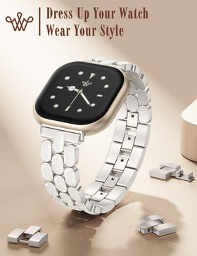 Wearlizer resin band on the wrist reveals feather-light comfort