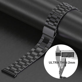 Wearlizer Versa4 Sense2 band worn on wrist in everyday setting for versatile style.