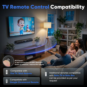 WebsLand ARC and Optical ports enable seamless TV connection