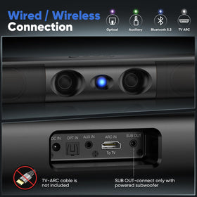 WebsLand Bluetooth 5.3 enables wireless streaming
