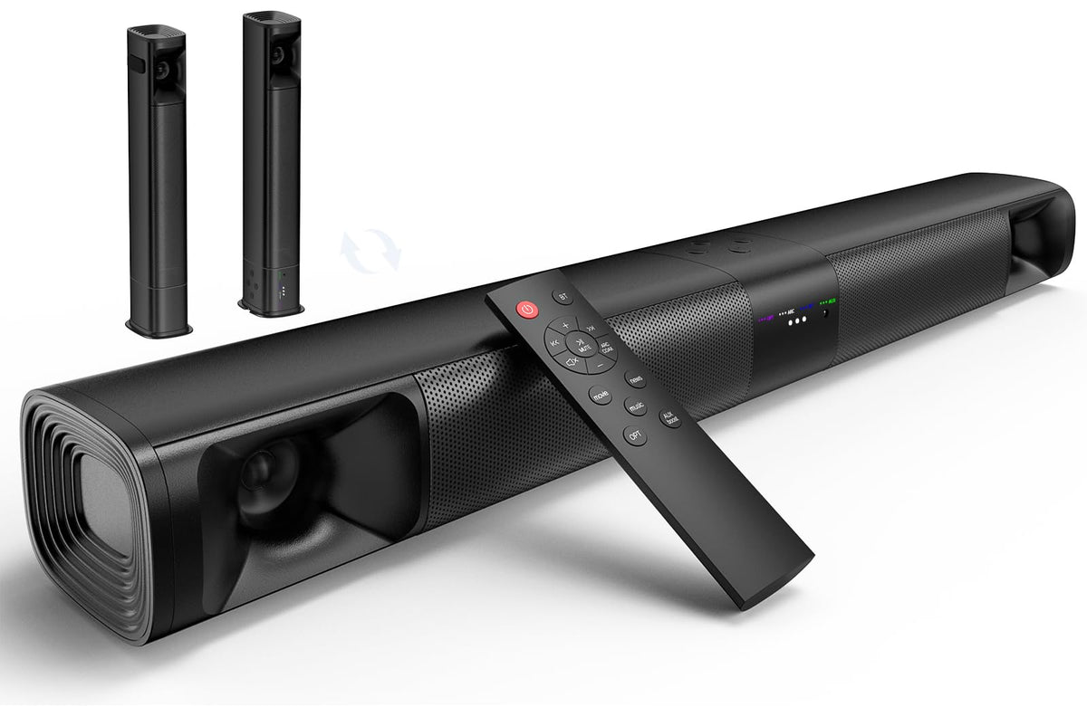 WebsLand Sound Bar fully assembled delivers immersive TV audio and cinematic depth.