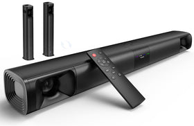 WebsLand Sound Bar fully assembled delivers immersive TV audio and cinematic depth.