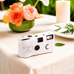 Compact handheld design that fits easily on tables and in guests' hands.