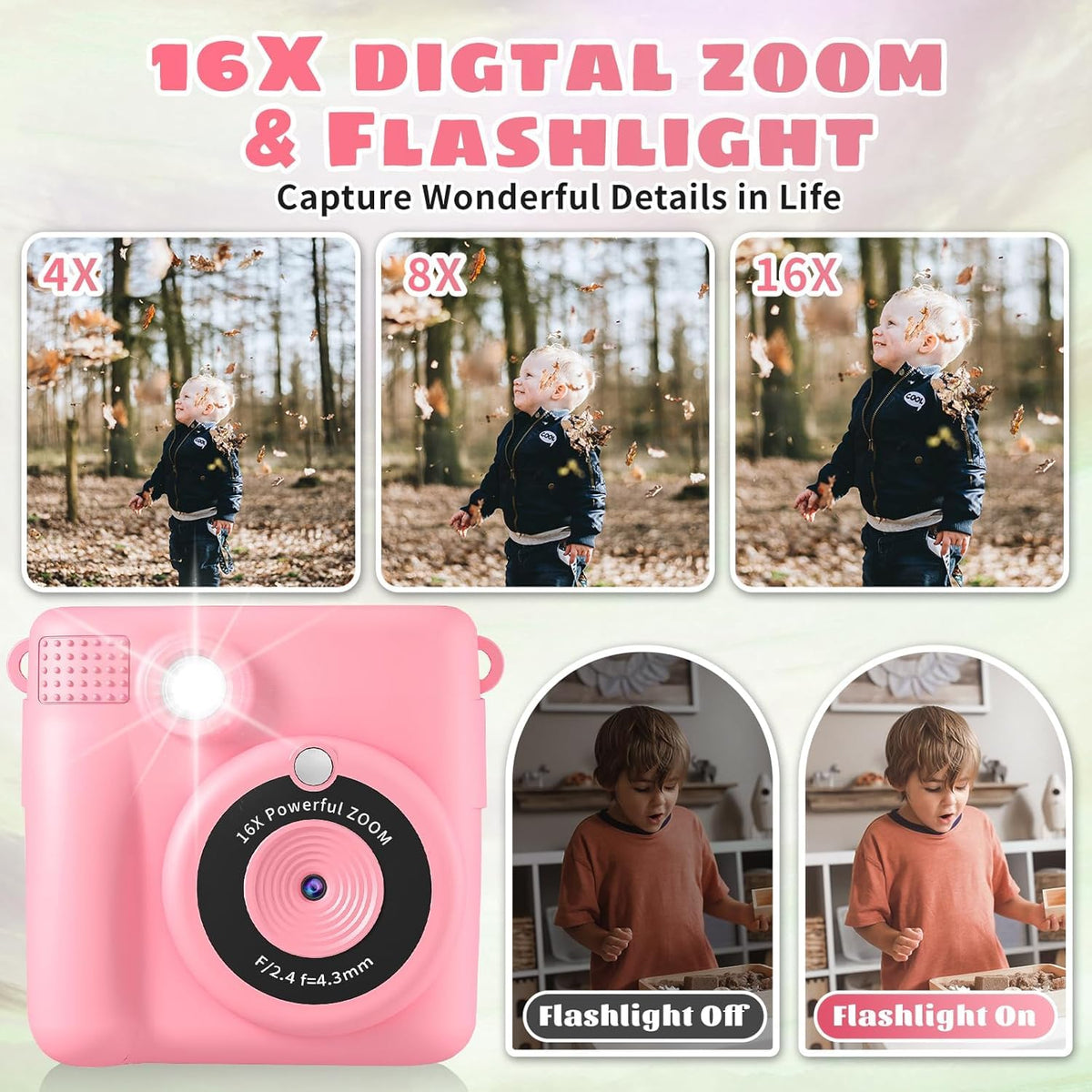 WEEFUN 16x zoom demonstrates enhanced detail for budding photographers.