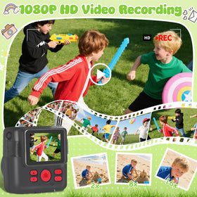 WEEFUN 1080P video lets kids record clear playtime moments.